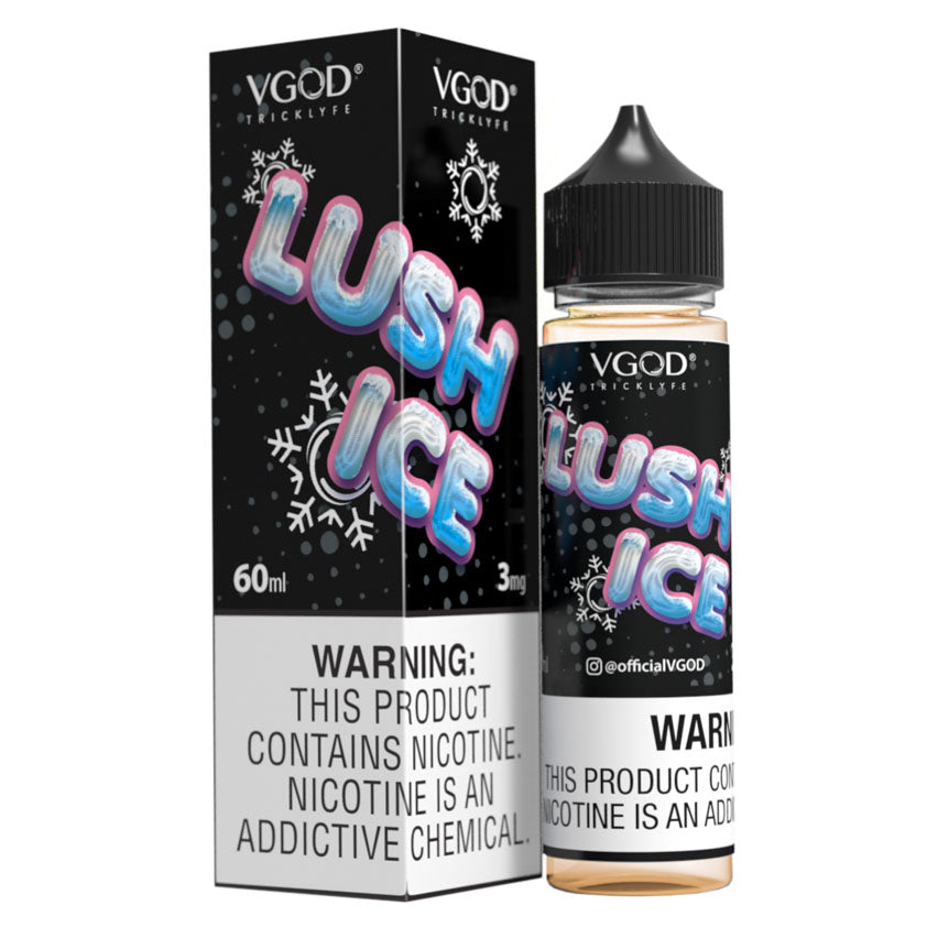 VGod E-Liquid - Lush Ice - 3mg or 6mg - 60ml Bottle - VaporizerHut VGod E-Liquid - Lush Ice - 3mg or 6mg - 60ml Bottle - VaporizerHut