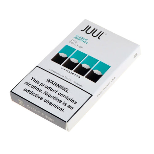 Buy Classic Menthol 5% Juul Pod Refills Online in UK | Vaporizer Hut Buy Classic Menthol 5% Juul Pod Refills Online in UK | Vaporizer Hut